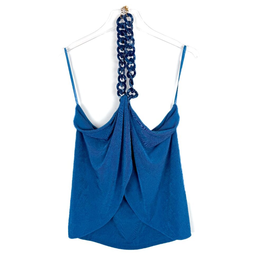NWT Boston Proper Halter Tank Pull On Pants 2 Piece Set Blue Size Medium M NEW - Picture 9 of 16